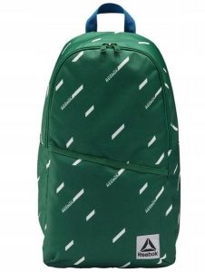 Plecak REEBOK do szkoły na trening na co dzień. Zielone plecaki Reebok. Za 89,00 zł.