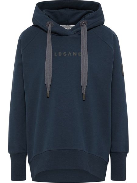 ELBSAND Bluza "Svana" w kolorze granatowym rozmiar: S. Niebieskie bluzy ELBSAND, s, bez wzorów, z kapturem. Za 174,95 zł.