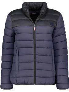 Geographical Norway Kurtka pikowana "Atikoclerc" w kolorze granatowym rozmiar: S. Niebieskie kurtki Geographical Norway, s, bez wzorów, bez kaptura. Za 113,99 zł.