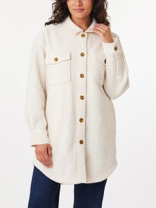Scotch & Soda Kurtka koszulowa w kolorze kremowym rozmiar: XL. Brązowe kurtki Scotch & Soda, xl, bez wzorów, bez kaptura. Za 158,10 zł.