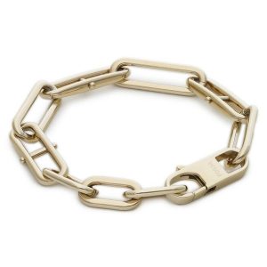 Bransoletka Fossil. Żółte bransoletki Fossil, złote. Za 209,99 zł.