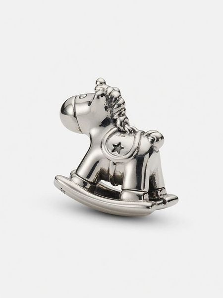 Pandora Srebrny charms "Rocking Horse" rozmiar: onesize. Szare zawieszki Pandora, srebrne. Za 124,95 zł.
