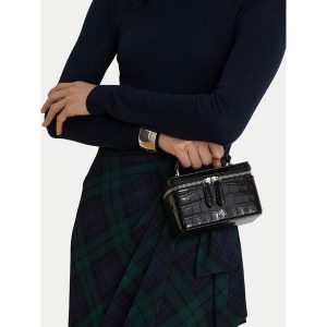 Torebka LAUREN RALPH LAUREN. Czarne kuferki Lauren Ralph Lauren, bez wzorów, bez dodatków. Za 1 299,00 zł.
