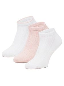 Roxy Stopki AS_ROXY_07S_SS25 (3-PACK) Biały. Białe skarpetki Roxy, bez wzorów, z bawełny. Za 9,99 zł.