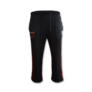 Spodnie damskie Nike Chicago Bulls Courtside 75 Wmns. Czarne spodnie dresowe Nike, s, bez wzorów, z dresówki. Za 120,00 zł.