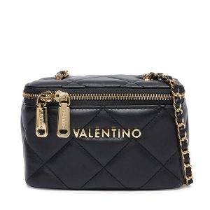 Torebka Valentino. Czarne listonoszki Valentino, bez wzorów, bez dodatków. Za 549,99 zł.