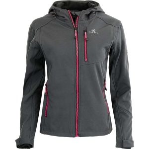 Kurtka Softshell Octavia dla Kobiet - Styl i Komfort. Fioletowe kurtki ZUMBA WEAR, bez wzorów, z softshellu, bez kaptura. Za 271,99 zł.