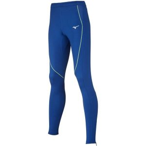 Ekskluzywne legginsy damskie Mizuno JPN. Niebieskie legginsy Mizuno, bez wzorów, z poliesteru. Za 250,90 zł.