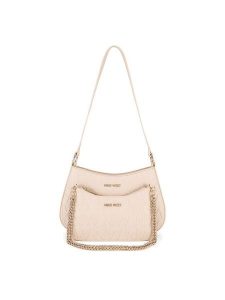 Nine West Torebka LX10045 Beżowy. Brązowe torebki klasyczne Nine West, bez wzorów, z tworzywa sztucznego, bez dodatków. Za 249,99 zł.