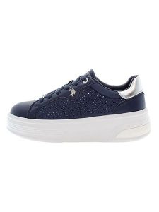 U.S. Polo Sneakersy w kolorze granatowym rozmiar: 36. Niebieskie trampki U.S. Polo, z aplikacjami, bez zapięcia. Za 237,16 zł.