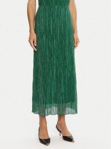 Bruuns Bazaar Spódnica maxi Brella Joanelle BBW4532 Zielony Regular Fit. Zielone spódnice Bruuns Bazaar, bez wzorów, z syntetyku, maxi. Za 369,99 zł.