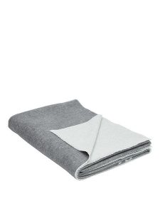 LIEBESKIND BERLIN Wełniany szal w kolorze szaro-białym - 240 x 50 cm rozmiar: onesize. Białe szaliki Liebeskind Berlin, bez wzorów, z materiału. Za 377,74 zł.