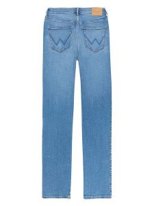Wrangler Dżinsy - Slim fit - w kolorze błękitnym rozmiar: W30/L34. Niebieskie jeansy Wrangler, z aplikacjami. Za 180,06 zł.