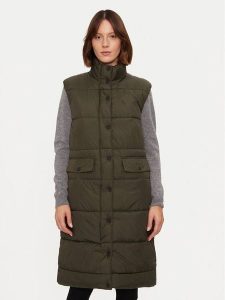 Whistler Bezrękawnik Amaretto W Long Puffer W234602 Zielony Regular Fit. Zielone kamizelki WHISTLER, bez wzorów, z syntetyku, bez kołnierzyka, bez ramiączek, bez kaptura. Za 199,99 zł.