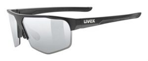 Uvex 5330812216 okulary sportowe Unisex Półobwódkowe Czarny Wymienne soczewki. Czarne okulary przeciwsłoneczne UVEX. Za 641,99 zł.