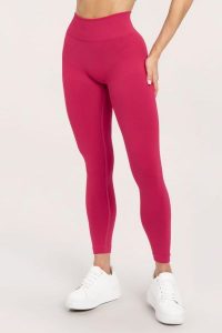 Legginsy fitness damskie Gym Glamour flexible 2.0. Zielone legginsy GYM GLAMOUR, bez wzorów, z materiału. Za 169,99 zł.
