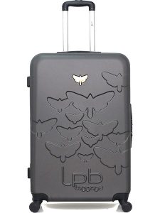 Les P´tites Bombes Walizka "Aelys" w kolorze szarym - 47 x 75 x 29 cm rozmiar: onesize. Szare walizki bez wzorów, z materiału. Za 260,99 zł.