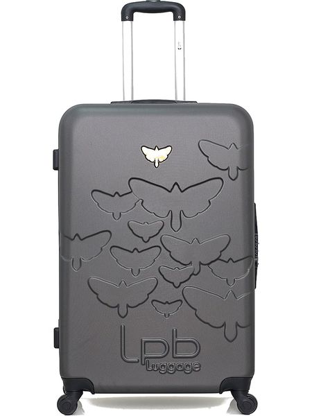 Les P´tites Bombes Walizka "Aelys" w kolorze szarym - 47 x 75 x 29 cm rozmiar: onesize. Szare walizki bez wzorów, z materiału. Za 260,99 zł.