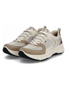 Rieker Sneakersy w kolorze beżowym rozmiar: 38. Brązowe trampki Rieker, bez wzorów, z materiału, bez zapięcia. Za 205,93 zł.