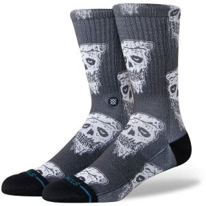 Skarpety Stance Pizza Face czarne. Czarne skarpetki Stance, bez wzorów. Za 114,17 zł.