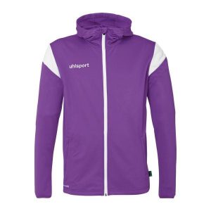 Bluza dresowa z kapturem Uhlsport Squad 27. Białe kurtki Uhlsport, m, bez wzorów, z dresówki, z kapturem. Za 164,00 zł.