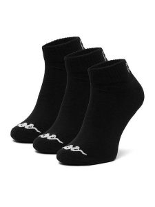 Kappa Skarpety długie CEO_KR_GOAL_SS26 (3-PACK) Czarny. Czarne skarpetki Kappa, bez wzorów, z bawełny. Za 34,99 zł.