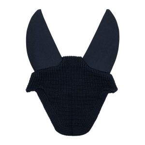 Czapka z muchą dla koni Equestro Silence. Czerwone czapki EQUESTRO, bez wzorów, eleganckie. Za 129,33 zł.
