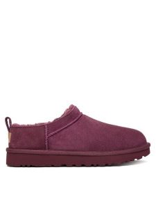 Ugg Śniegowce W Classic Micro 1173891 Bordowy. Czerwone buty zimowe Ugg, ze skóry, bez obcasa, bez zapięcia. Za 679,99 zł.