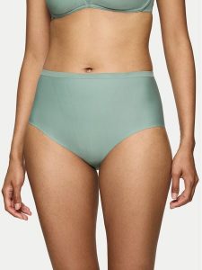 Triumph Figi klasyczne z wysokim stanem Shape Smart 10209655 Zielony. Zielone figi Triumph, bez wzorów, z syntetyku. Za 75,00 zł.