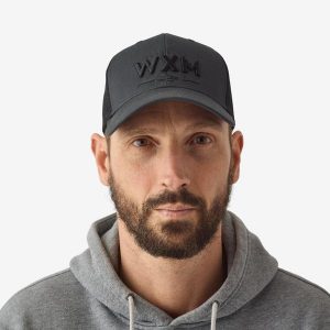 Czapka wędkarska z daszkiem Caperlan FC 500 Snapback WXM. Szare czapki CAPERLAN, bez wzorów, z bawełny, eleganckie. Za 54,99 zł.
