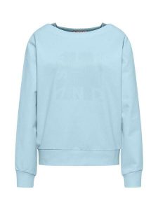 ELBSAND Bluza "Fea" w kolorze błękitnym rozmiar: S. Niebieskie bluzy ELBSAND, s, bez wzorów, bez kaptura. Za 156,60 zł.