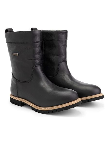 TRAVELIN' Skórzane botki "Alta" w kolorze czarnym rozmiar: 41. Czarne botki Travelin', bez wzorów, bez obcasa, bez zapięcia. Za 474,45 zł.