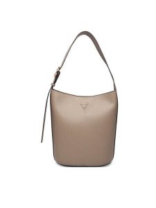 Guess Torebka Meridian II HWBG69 74040 Beżowy. Brązowe torebki klasyczne Guess, z aplikacjami, ze skóry, bez dodatków. Za 679,99 zł.