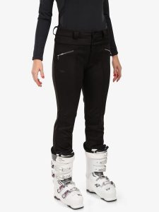 Kilpi Softshellowe spodnie narciarskie "Maura" w kolorze czarnym rozmiar: 42. Czarne spodnie dresowe Kilpi, bez wzorów. Za 347,99 zł.