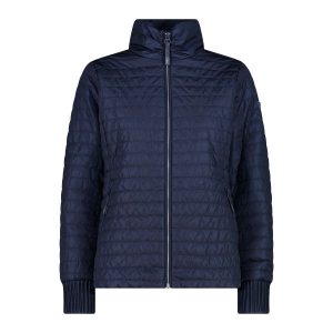 Damska kurtka puchowa CMP. Niebieskie kurtki CMP, bez wzorów, z puchu, bez kaptura. Za 508,50 zł.