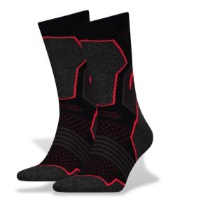 Unisexowe skarpetki turystyczne 2-pack - wygodne i trwałe. Brązowe skarpetki Head, bez wzorów. Za 140,99 zł.