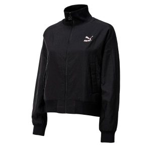 Kurtka Kobieta Puma X Aitana Padded Bomber czarny. Czarne kurtki Puma, bez wzorów, bez kaptura. Za 178,35 zł.