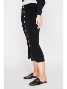 C& Jo Spódnica w kolorze czarnym rozmiar: 36. Czarne spódnice C& Jo, na co dzień, bez wzorów, klasyczne, midi. Za 108,99 zł.