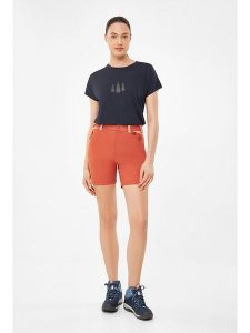 Viking Szorty funkcyjne "Sequoia" w kolorze pomarańczowym rozmiar: L. Pomarańczowe spodenki sportowe Viking, l, bez wzorów, outdoorowe. Za 154,95 zł.