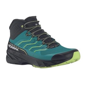 Buty trekkingowe damskie SCARPA Rush 2 Mid GTX. Niebieskie buty trekkingowe Scarpa, bez zapięcia. Za 798,00 zł.