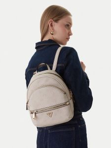 Guess Plecak Manhattan II HWPD71 18320 Écru. Białe plecaki Guess. Za 575,99 zł.