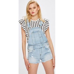 Answear - Ogrodniczki Boho Bandit. Szorty marki ANSWEAR. W wyprzedaży za 89,90 zł.