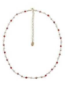 U.S. Polo Assn. Pozłacany naszyjnik - dł. 36,5 cm rozmiar: onesize. Brązowe naszyjniki U.S. Polo Assn., z agatem, pozłacane. Za 86,99 zł.