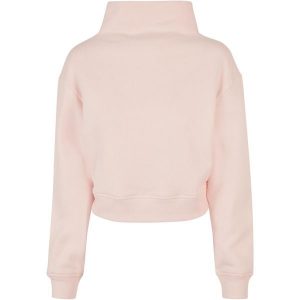 Damska bluza z okrągłym dekoltem crew neck Urban Classics Organic GT. Czerwone bluzy Urban Classics, bez wzorów, bez kaptura. Za 267,50 zł.
