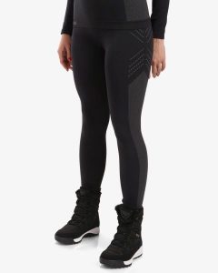 Damskie legginsy Kilpi Oline. Czarne legginsy Kilpi, bez wzorów, z materiału. Za 157,00 zł.