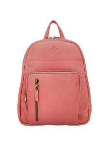 HIDE & STITCHES Skórzany plecak "Daydreamer" w kolorze różowym - 23,5 x 25,5 x 8,5 cm rozmiar: onesize. Różowe plecaki HIDE & STITCHES. Za 304,99 zł.