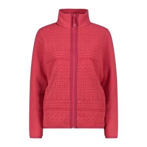 Bluza damska turystyczna CMP 34H0426. Czerwone bluzy CMP, xs, bez wzorów, bez kaptura. Za 382,50 zł.