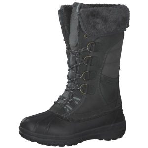 Buty Śniegowce damskie wysokie CMP THALO ocieplane skóra nubukowa. Szare buty trekkingowe CMP, z nubiku, bez zapięcia. W wyprzedaży za 399,99 zł.