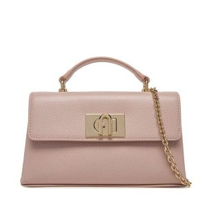 Torebka Furla. Czerwone torebki klasyczne Furla, bez wzorów, bez dodatków. Za 689,00 zł.