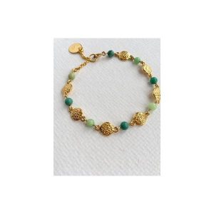 Damska bransoletka z chryzoprazami Divine Lagoon. Bransoletki marki Iluzja jewellery. Za 169,00 zł.